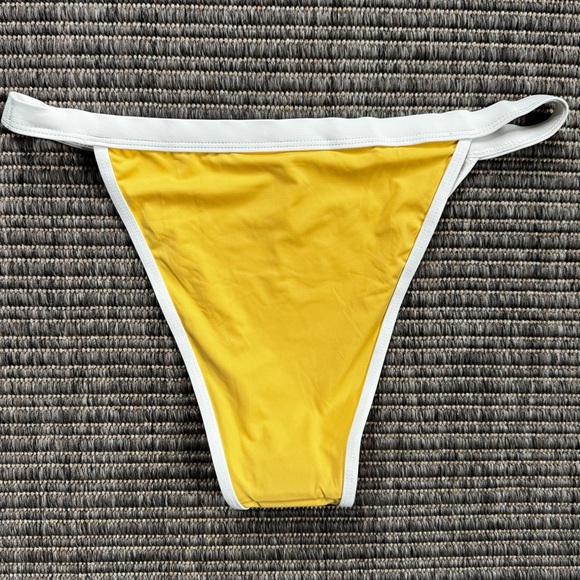 Dippin' Daisy's Mustard Bikini Bottom- NWOT - Picture 1 of 4